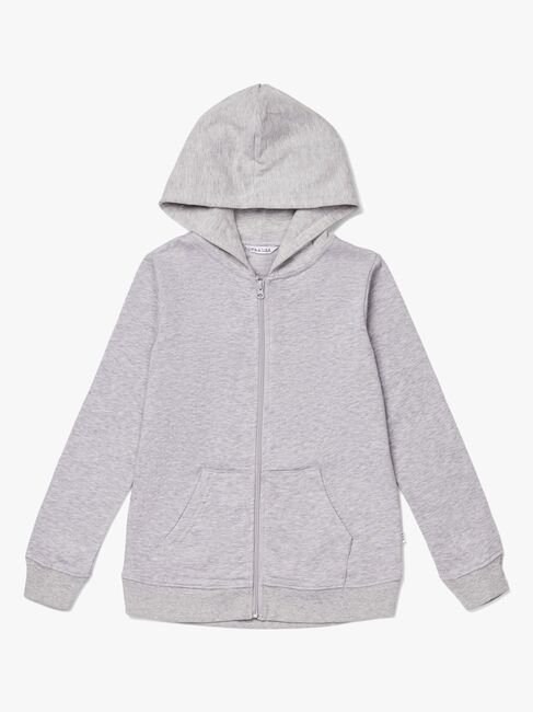 Luca & Lola Marzia Hoodie, Grey Melange