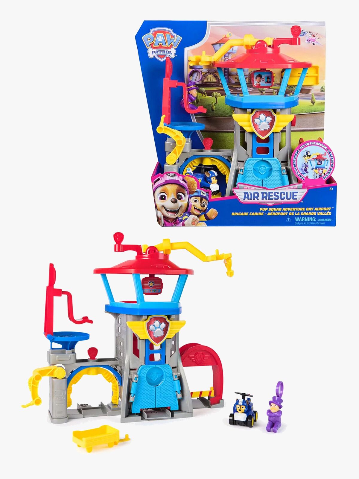 Paw Patrol Air Rescue Pup Squad Airport Legesæt