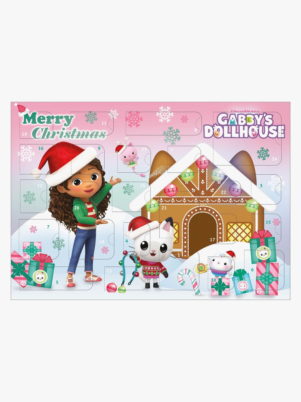 UnderCover Julekalender 2025 Gabby's Dollhouse