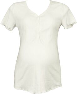 Cache Coeur Trousseau Vente/Amme T-Shirt, Natural White