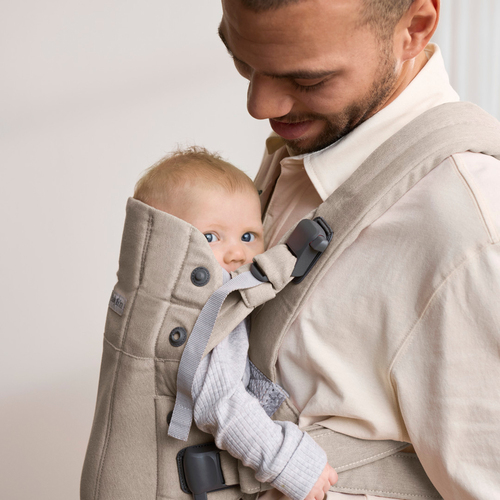 BabyBjörn Harmony Bæresele Woven, Light Beige Melange