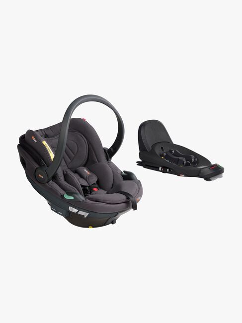 BeSafe Go Beyond 2 Autostol Baby inkl. Beyond Base, Dark Grey Mélange