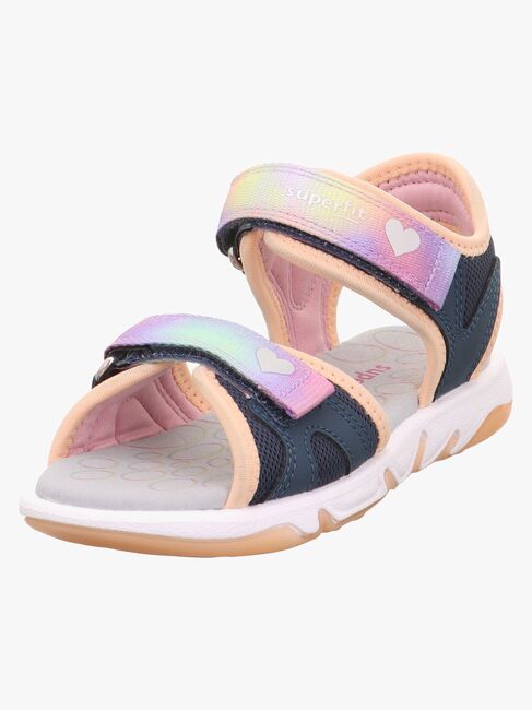 Superfit Pebbles Sandaler, Blå/Orange