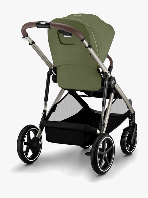 Cybex GAZELLE S Klapvogn, Taupe/Moss Green