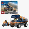 LEGO City 60491 Motorcykel-transporter