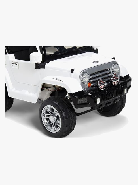 Alex's Garage Elbil Jeep, Hvid