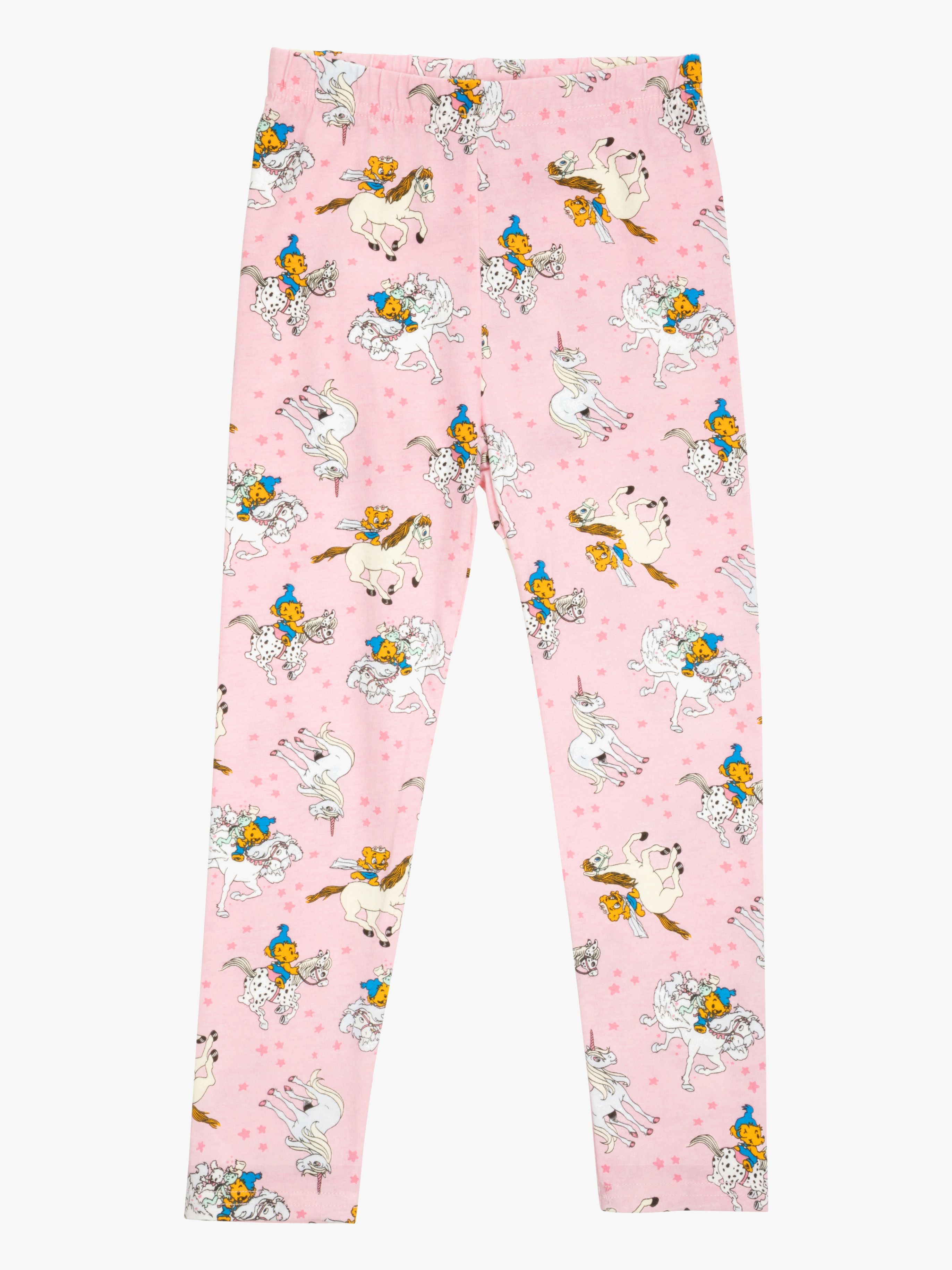 Bamse By Martinex Ponnyer Leggings, Pink, 86-92