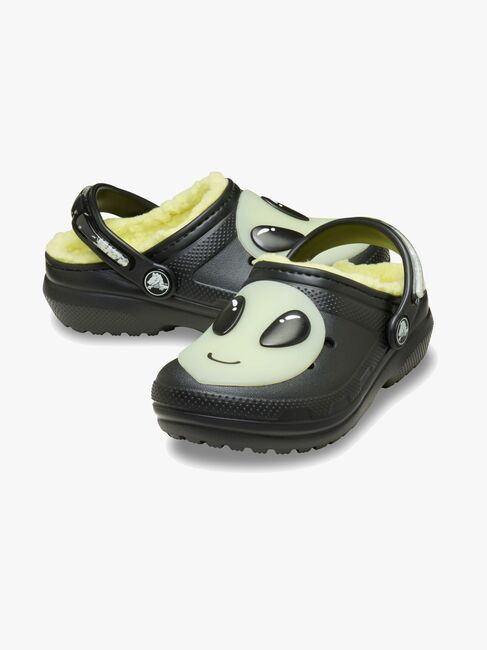 Crocs Classic Alien Kids Forede Hjemmesko, Black