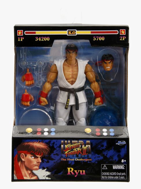 Jada Toys Street Fighter II Ryu 6" Actionfigur