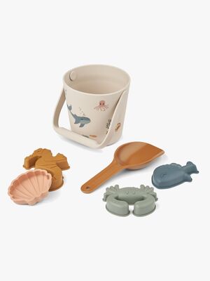 LIEWOOD Gilma Sea Creature Strandsæt, Sea Creature/Sandy