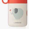 LIEWOOD Kiani mønstret termokande til mad, Cirkus/Sandwich