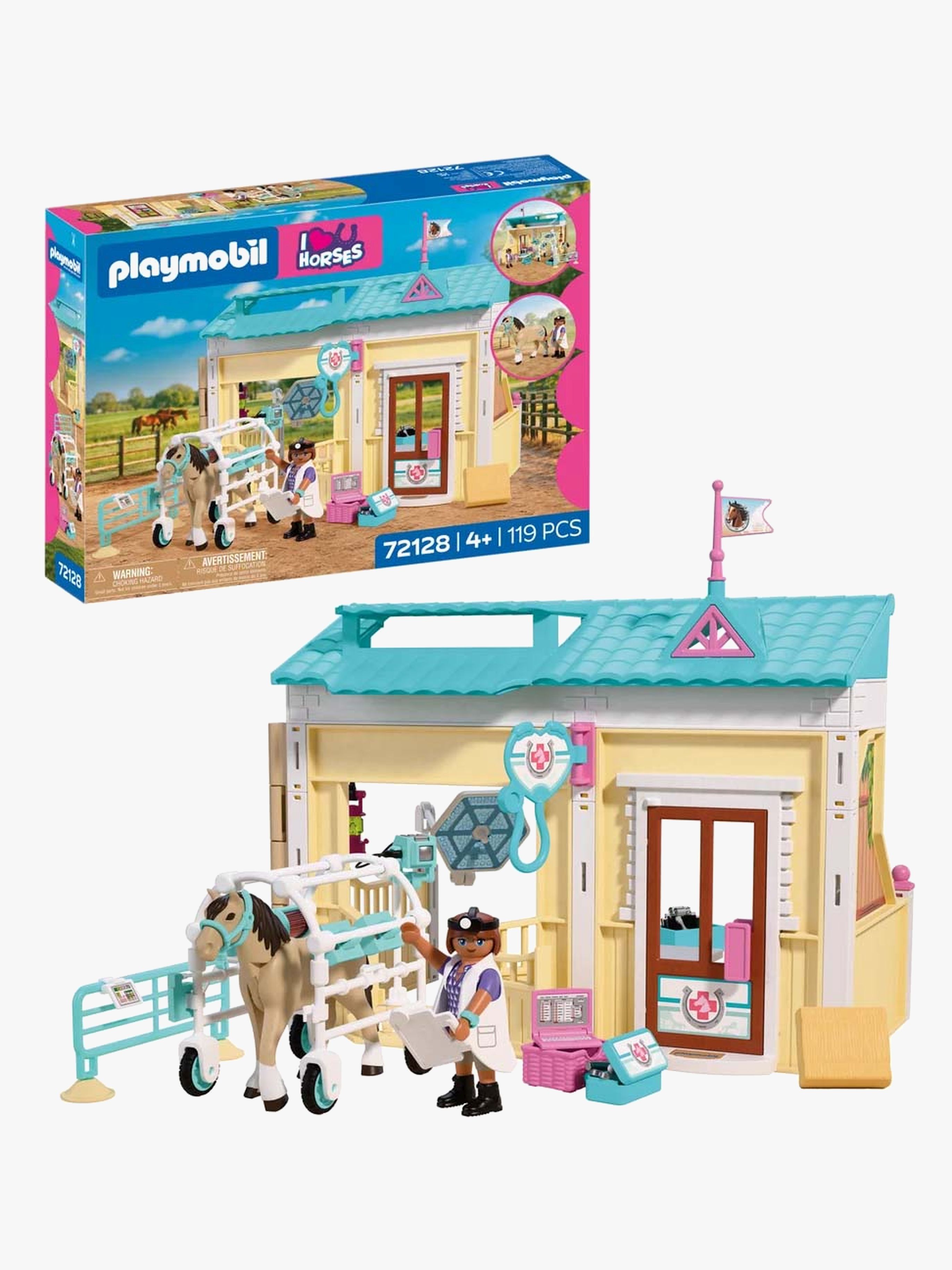 Playmobil I Love Horses 72128 Dyrlægeklinik