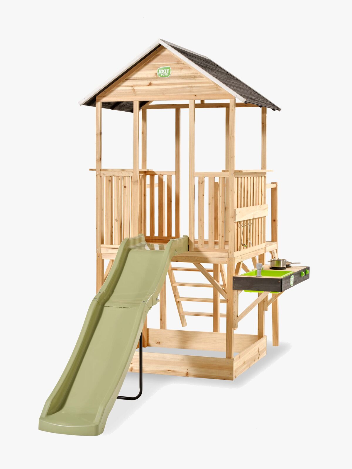 EXIT Panorama Legehus med Rutsjebane & Sandkasse 550