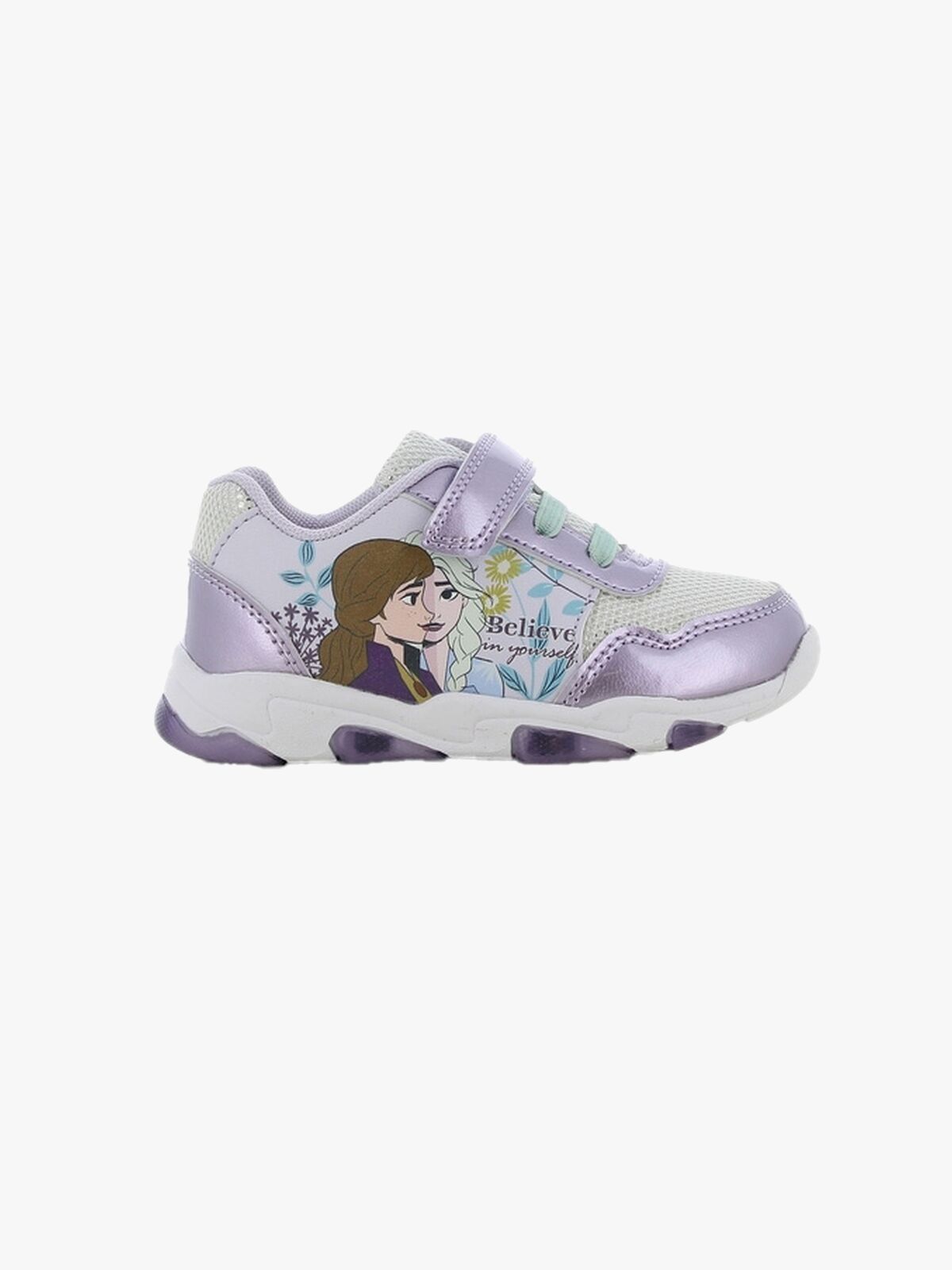 Disney Frozen Classic Blinkesko, Lilac/White