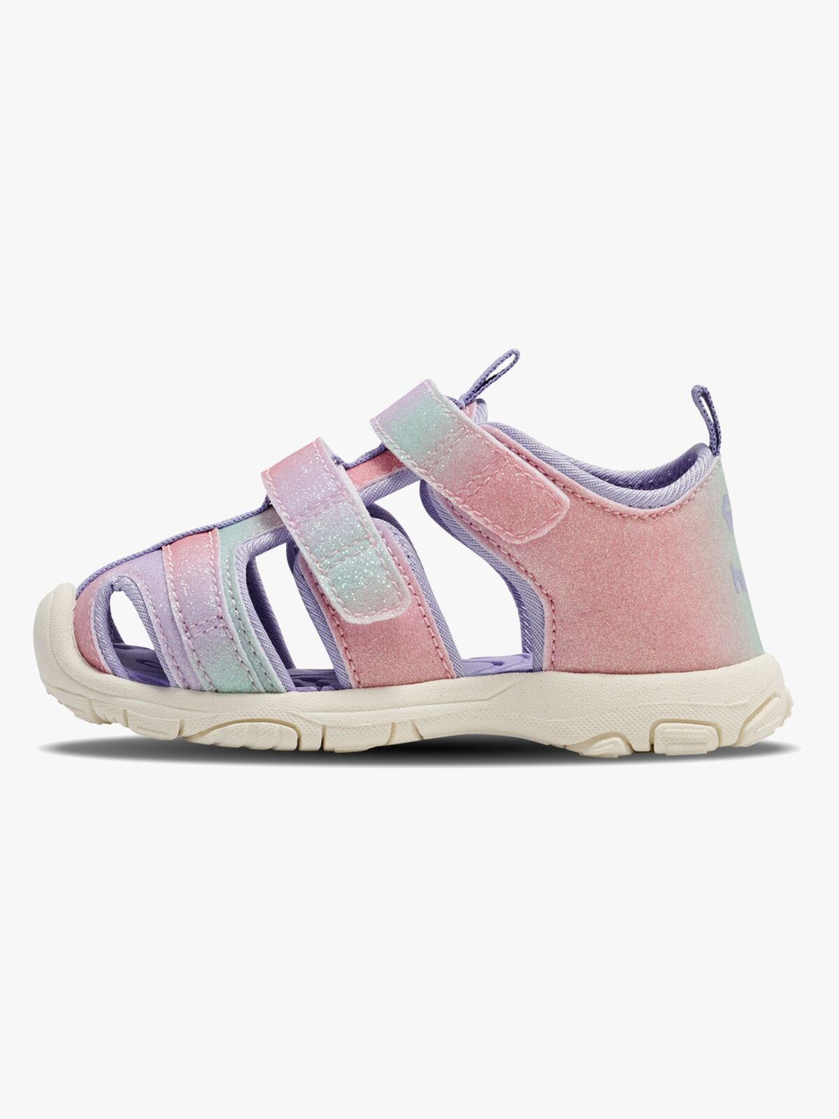 Hummel Velcro Infant Sandaler, Multi Color Pink