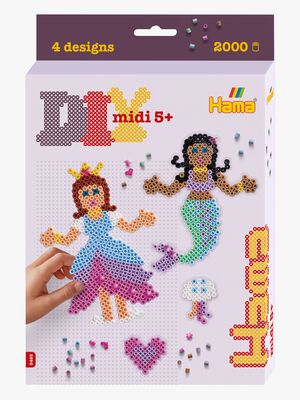 Hama Prinsesse & Havfrue Perlesæt 2000 Stk.