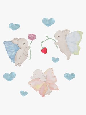 That's Mine Vægklistermærker Fairy Bunnies 3-pak