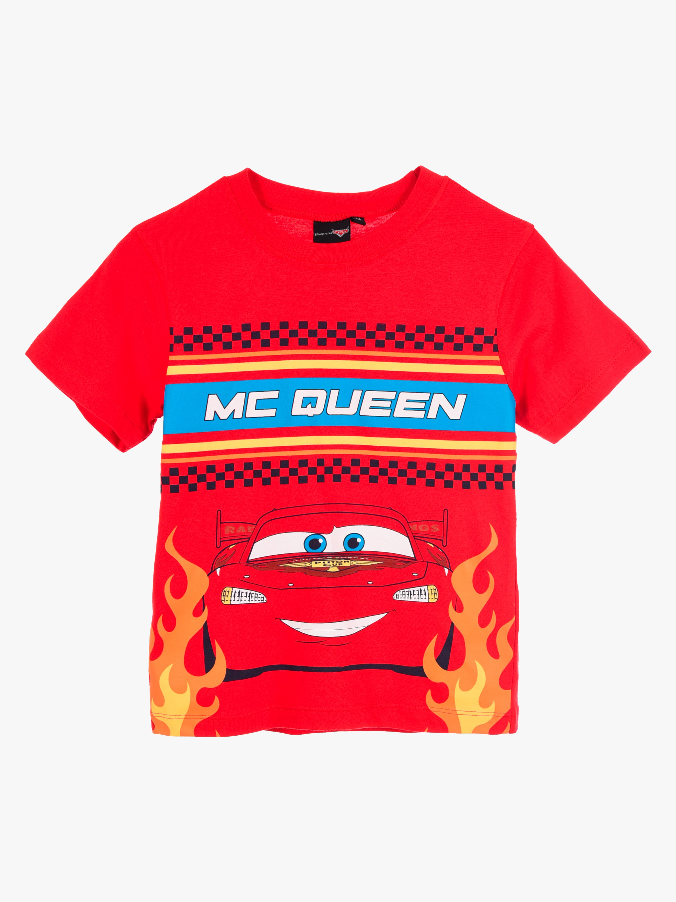 Disney Cars T-shirt, Rød, 110-116