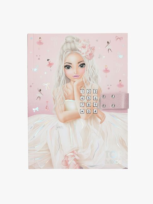 TOPModel Dagbog med Kode & Musik Ballet