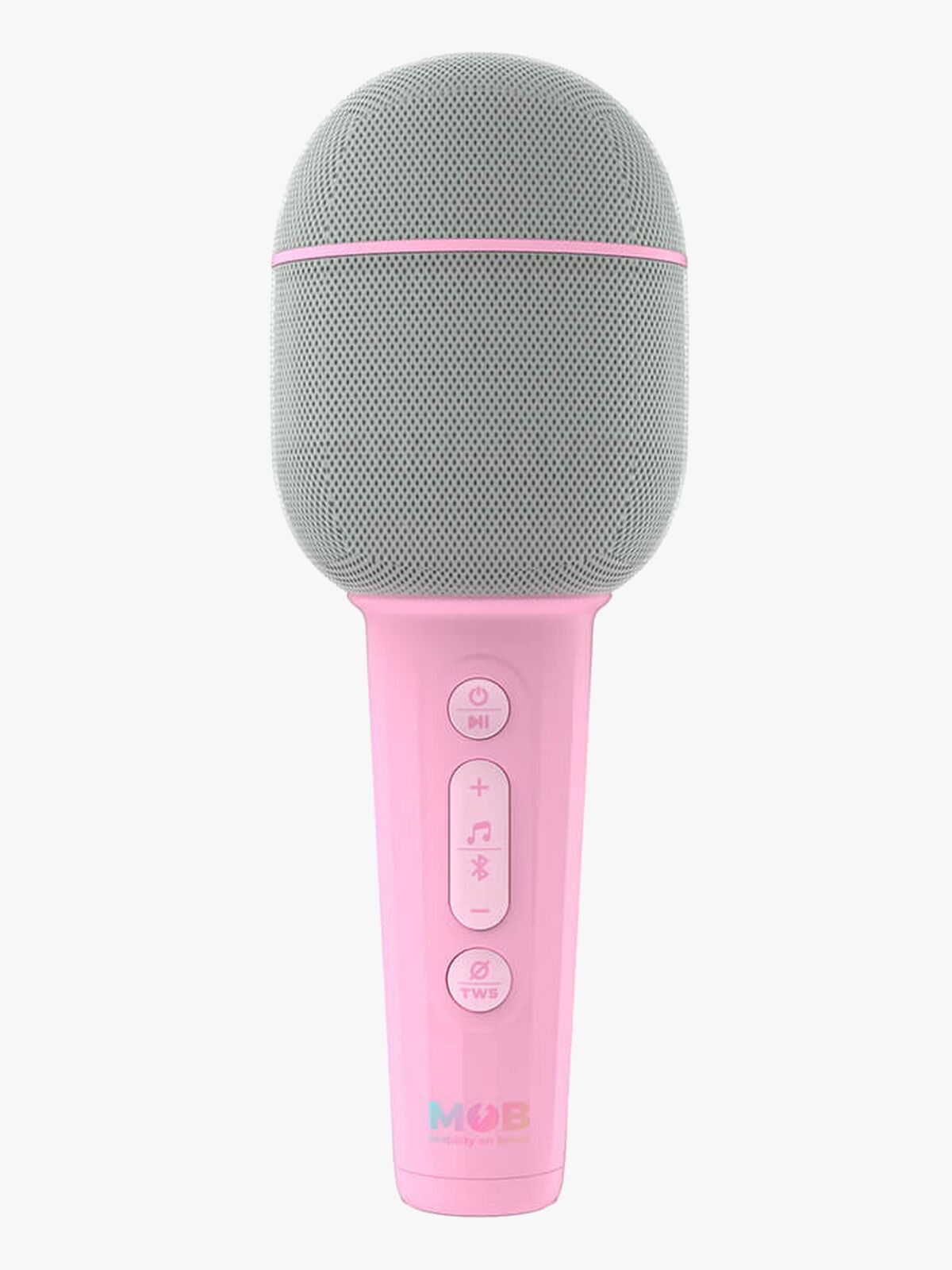 MOB Karaokemikrofon med Højttaler, Groovy Pink