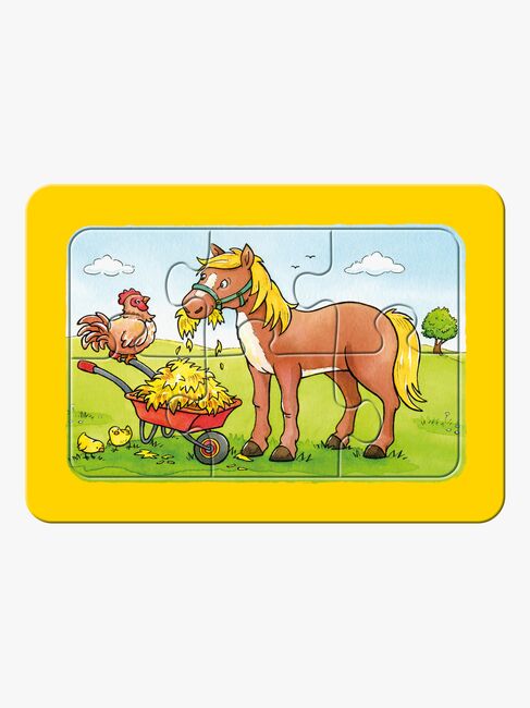 Ravensburger Puslespil Dyrevenner 3x6 Brikker