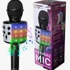 PartyFunLights Karaokemikrofon Bluetooth, Sort