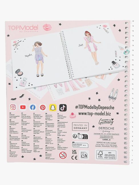 TOPModel Designbog Makeup