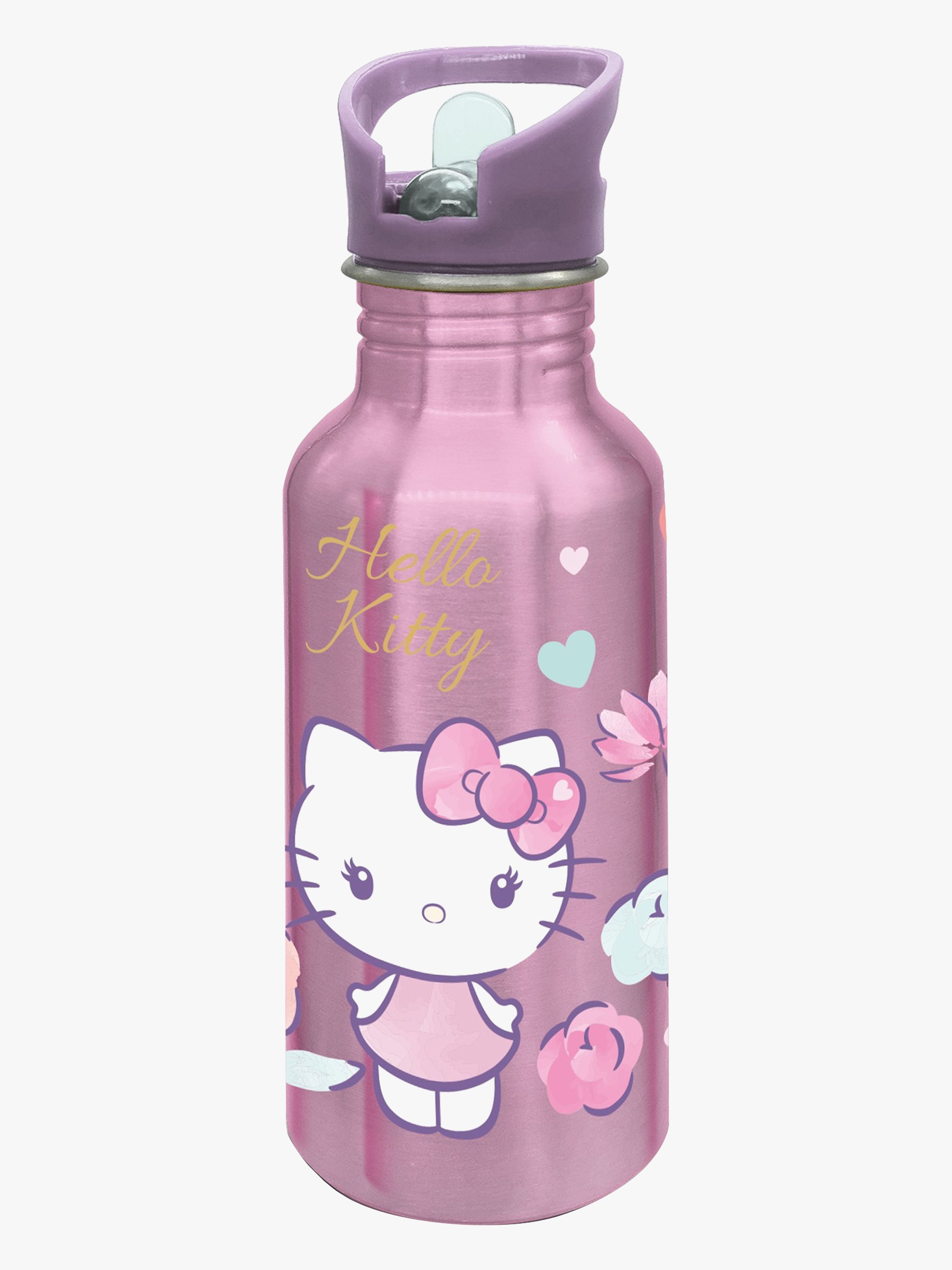 Hello Kitty Aluminium Drikkedunk 545 ml, Pink