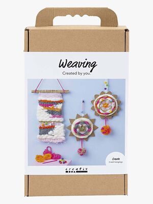 Creativ Company DIY-sæt Vævning Vægdekorationer