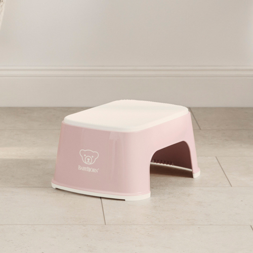 BabyBjörn Skammel, Powder Pink/White