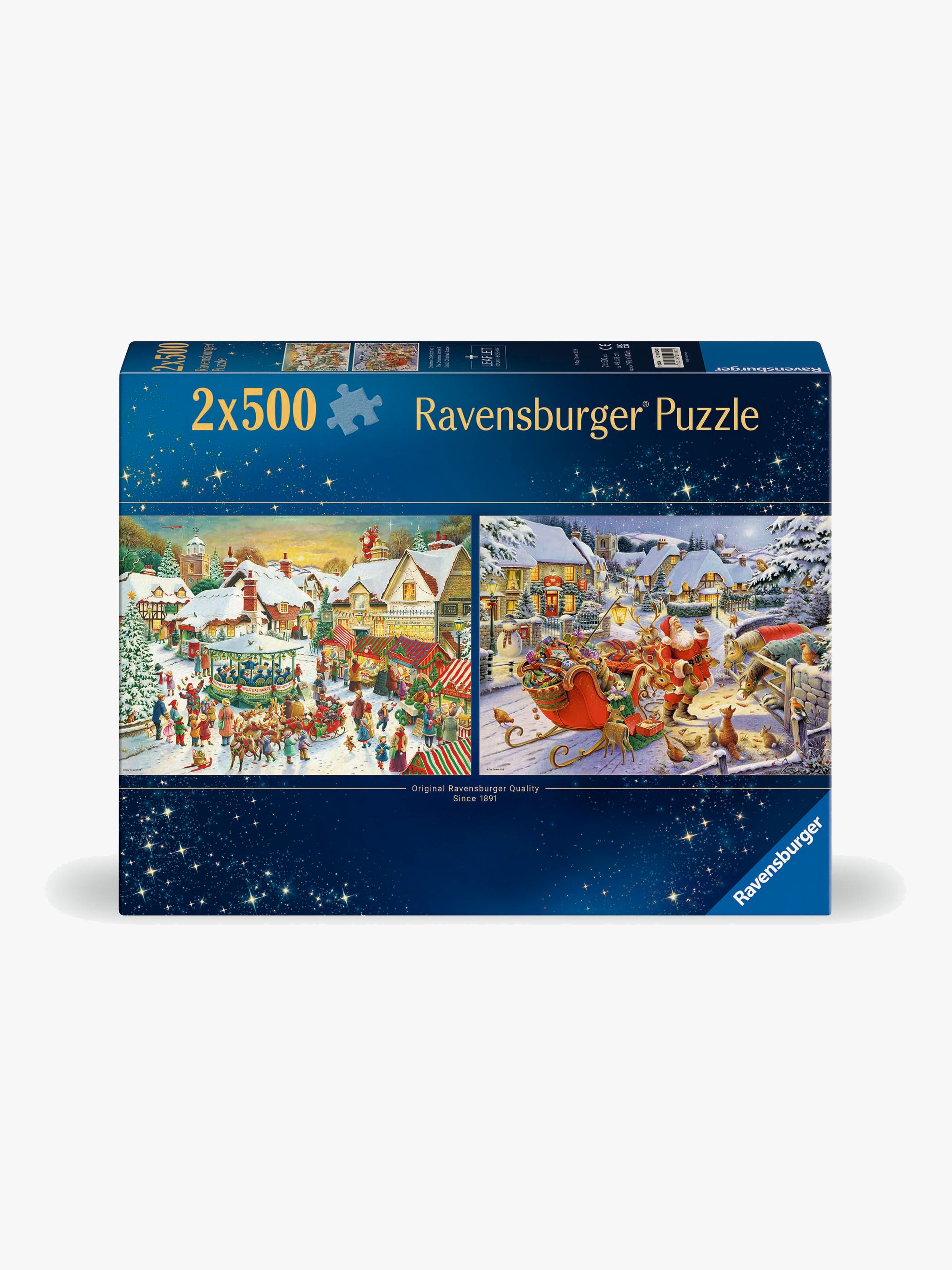 Ravensburger Christmas Collection No1 Puslespil 2x500 Brikker
