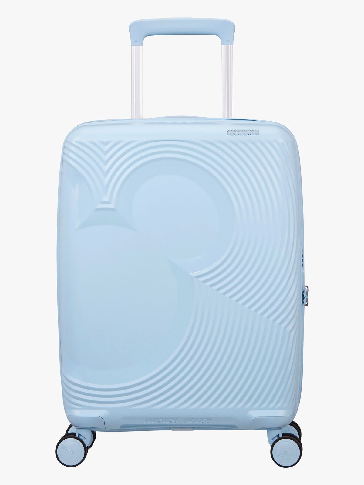 American Tourister Mickey Magic Spinner Kuffert 37-44L, Pastel Blue