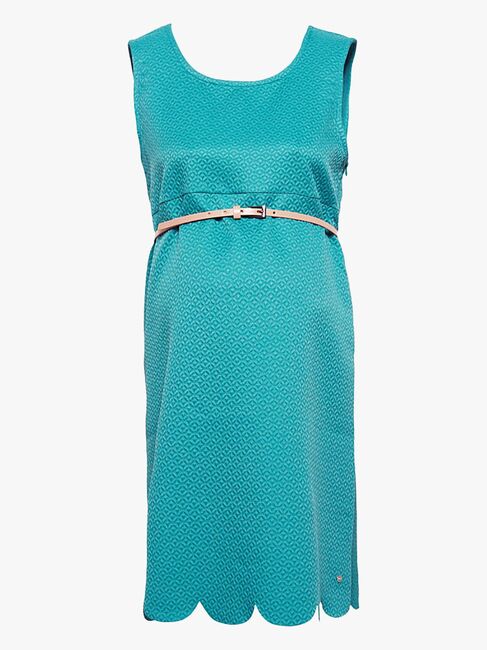 ESPRIT Jacquard Kjole, Evergreen