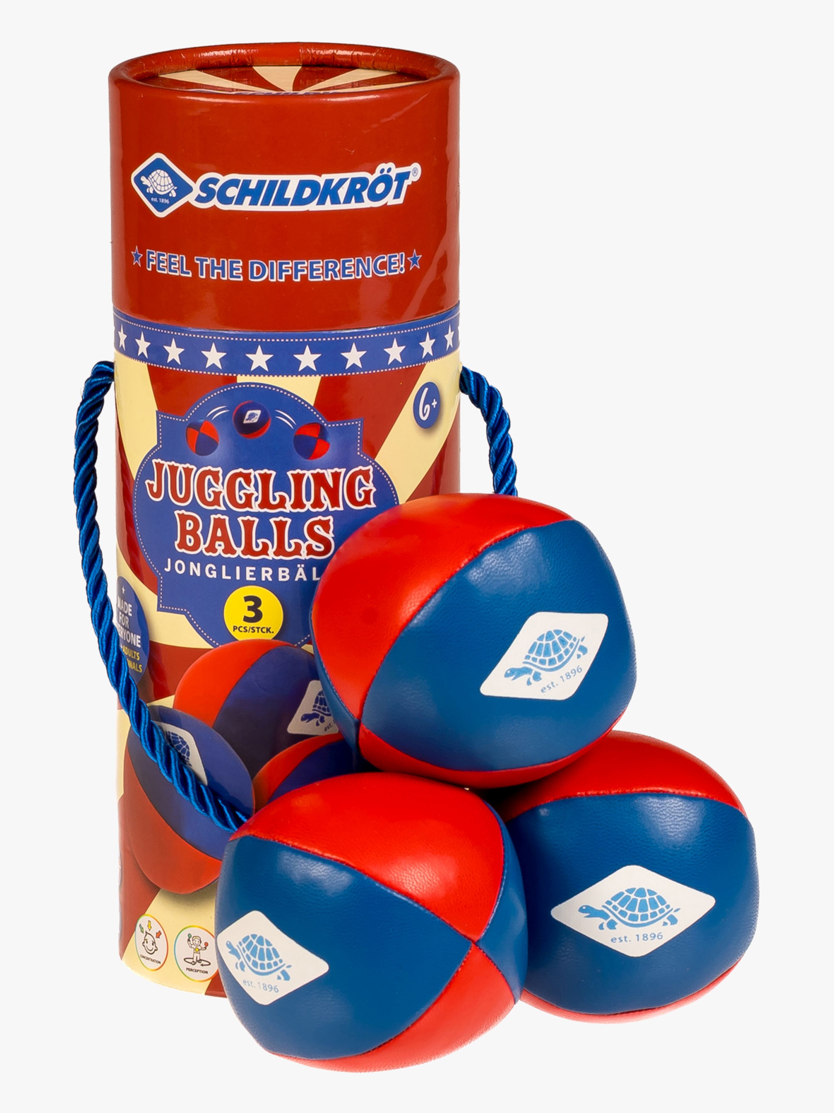 Schildkröt Jongleringsbolde 3-pak