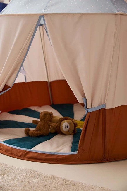 Kid's Concept Gulvtæppe Cirkus, Blågrøn 1001059-1140_4c.jpg
