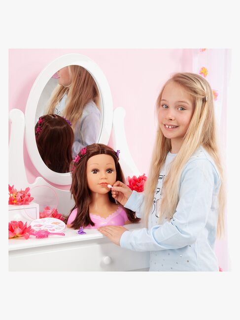 Bayer Design Charlene Super Model Sminkedukke, Brunette