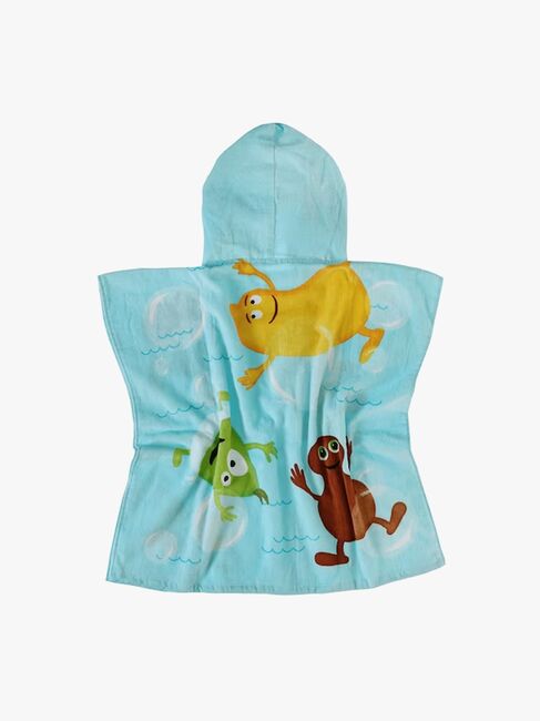 Babblarna Badeponcho Bobler, Blå