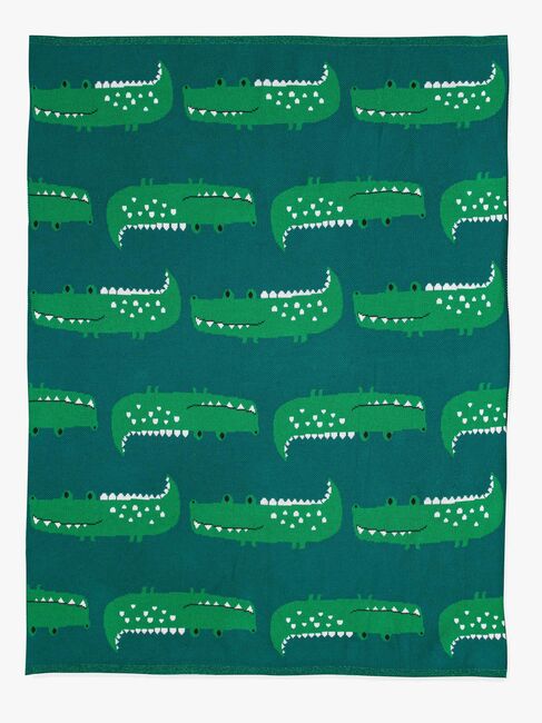 Bizzi Growin Strikket Tæppe Aio Baby, Rocka Croc