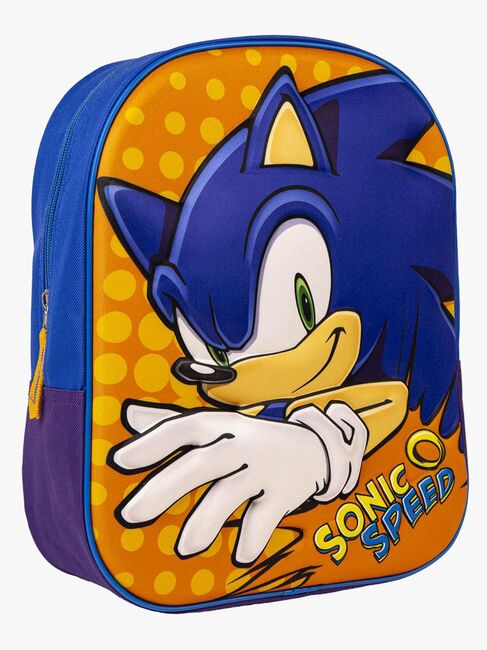 Sonic 3D Rygsæk, Blå/Orange