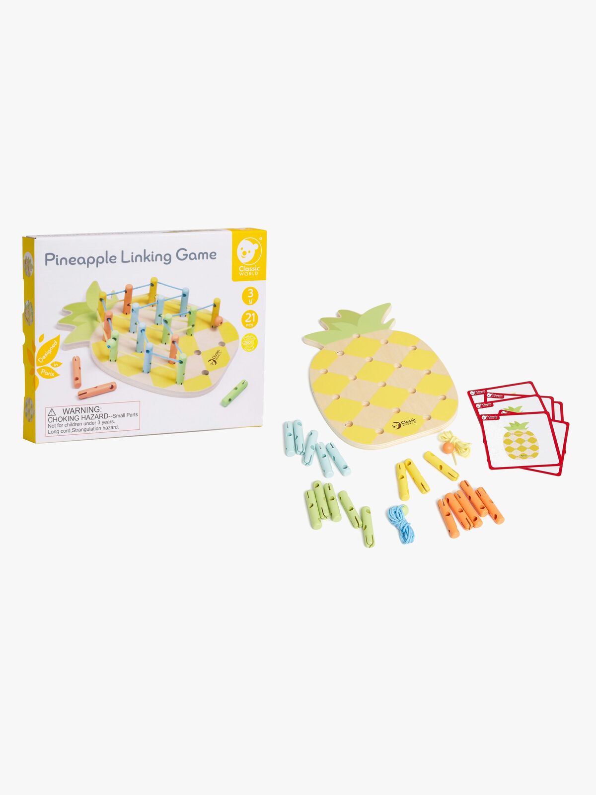 Classic World Aktivitetslegetøj Ananas