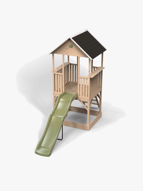 EXIT Panorama 500 Legehus med Rutsjebane & Sandkasse