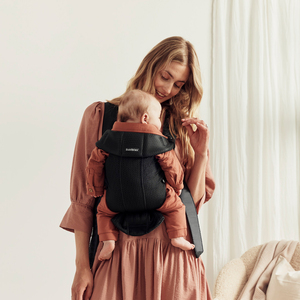 BabyBjörn Mini Bæresele 3D Mesh, Sort