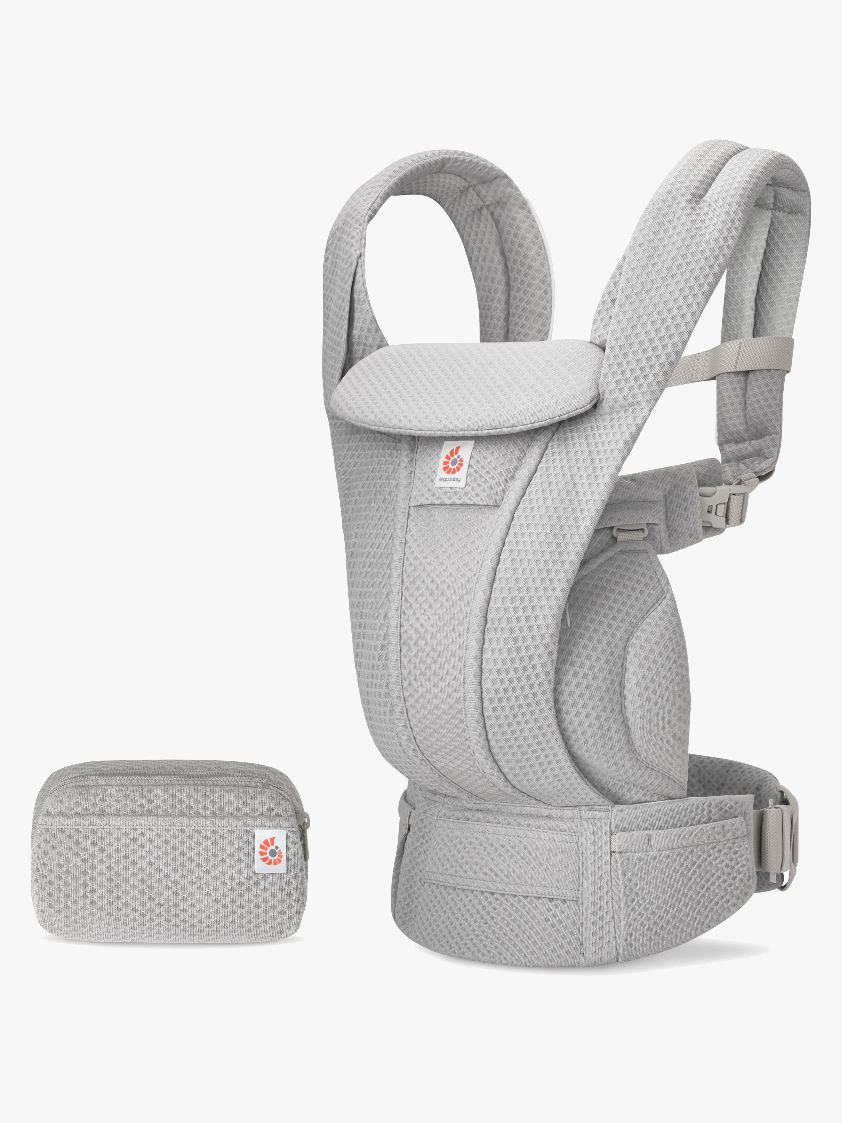 Ergobaby Omni Deluxe Bæresele Mesh, Pearl Grey