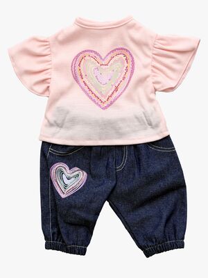 Lillan & Friends Jeans & T-shirt 41-46 cm