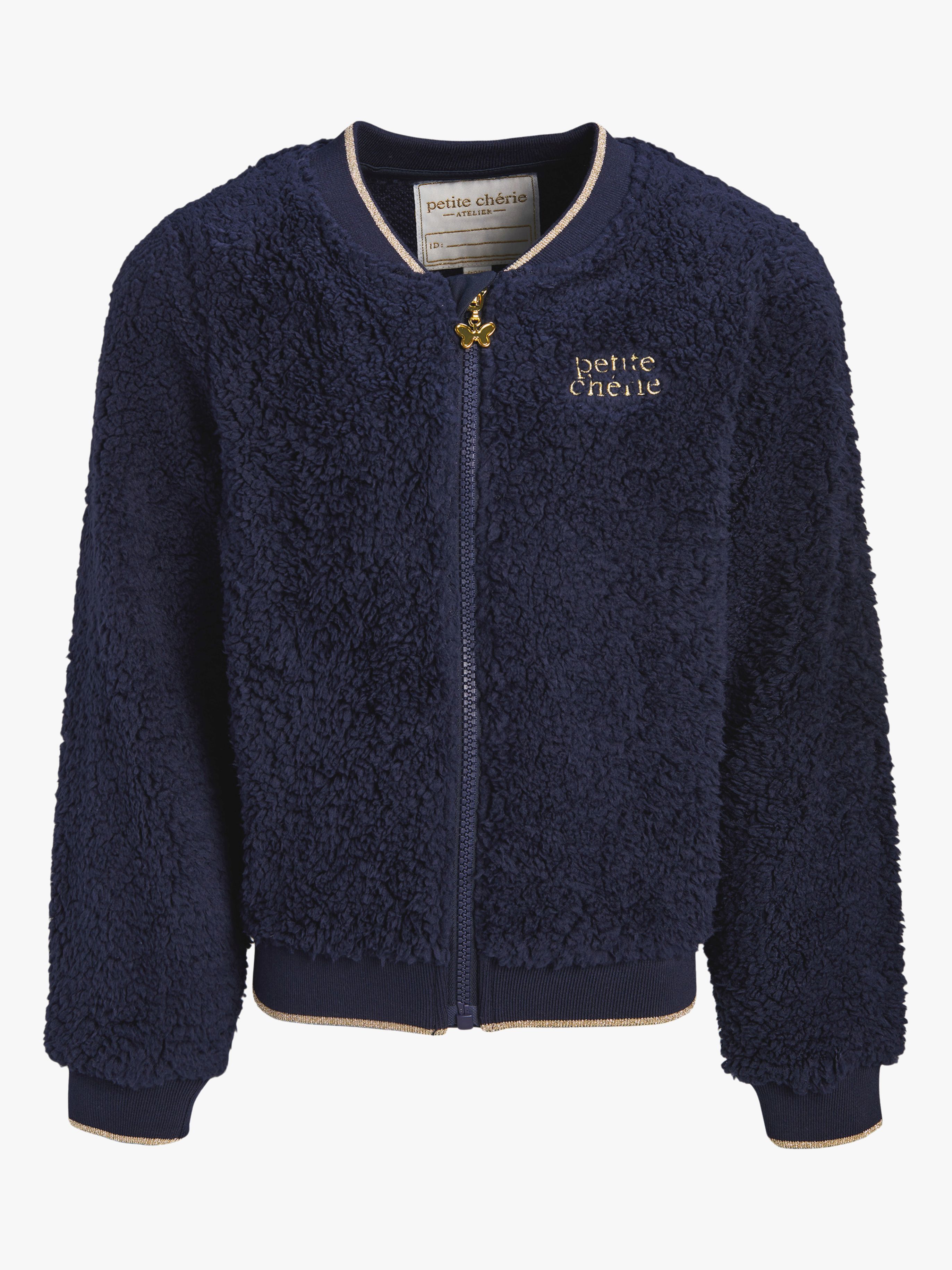 Petite Chérie Atelier Vienna Fleecetrøje, Navy, 79