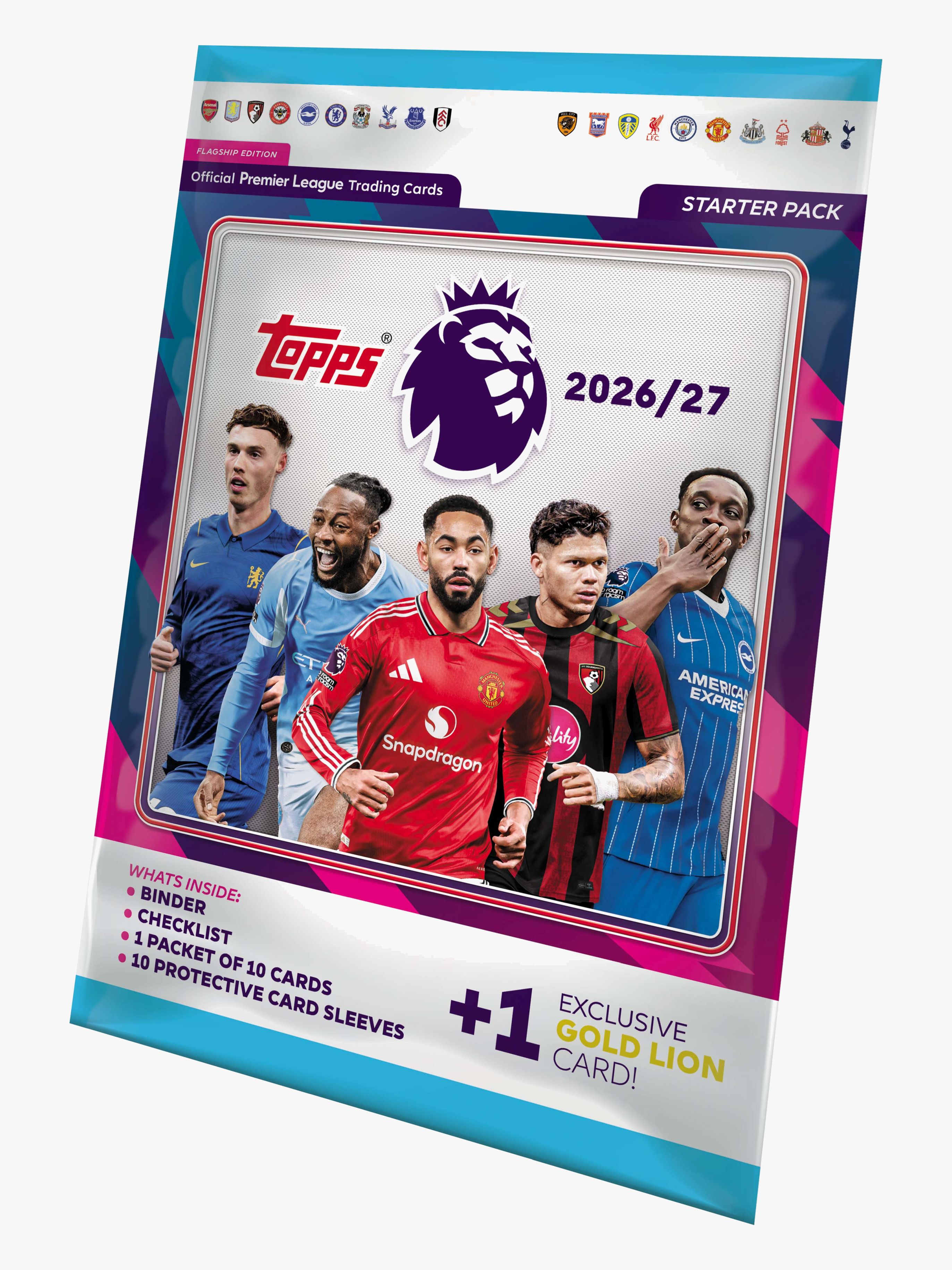Topps Premier League Samlekort Startpakke