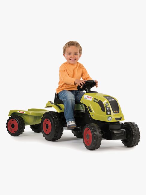 Smoby Claas Farmer Traktor m. Lad XL