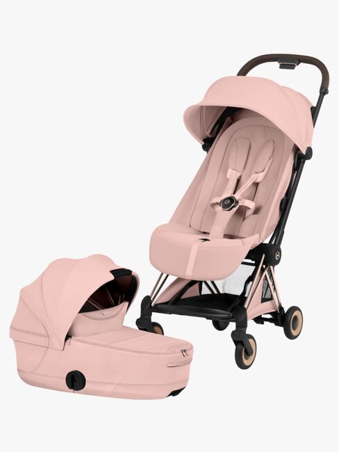 Cybex COYA Style Duovogn, Rosegold/Peach Pink 915617.jpg
