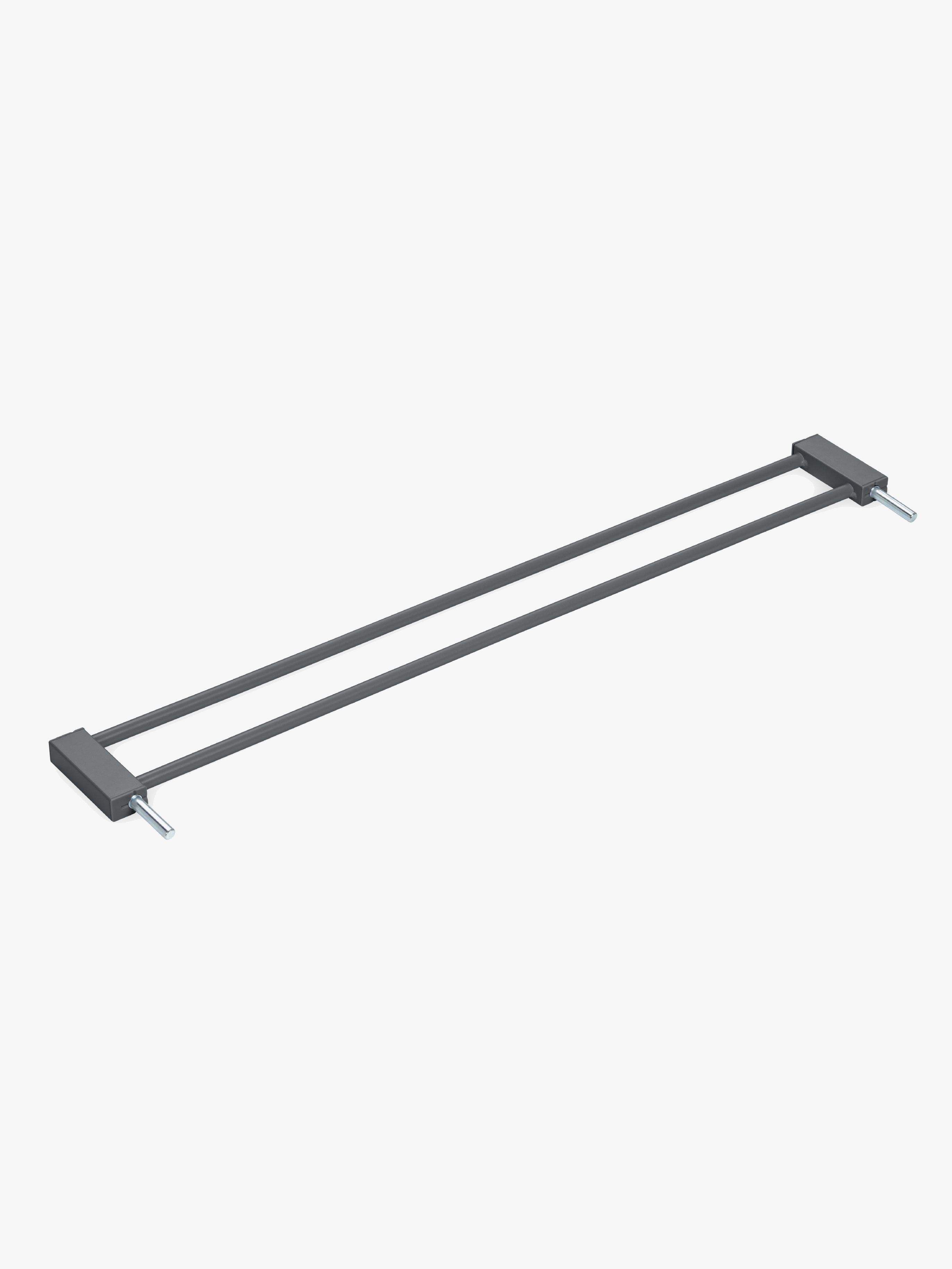 Hauck Forlængerdel Sikkerhedsgitter 9 cm, Dark Grey, Børnegitter
