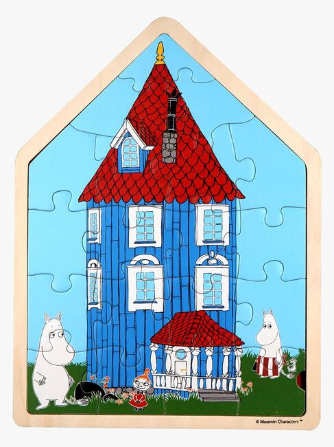 Mumitroldene Træpuslespil Mumitroldehuset 19 Brikker